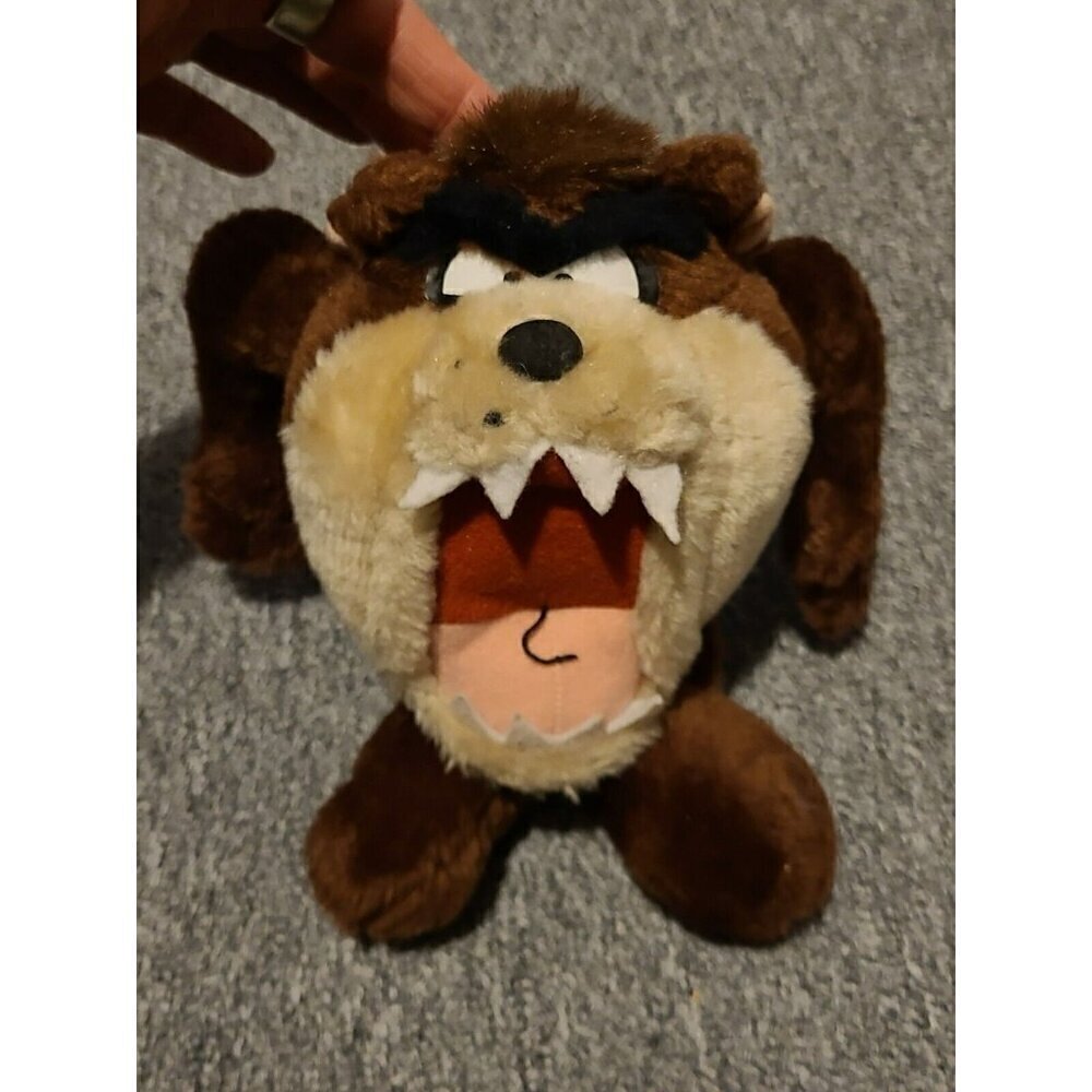 VTG Retro Looney Tunes  Taz Plush 1980's 10 inch Tasmanian Devil